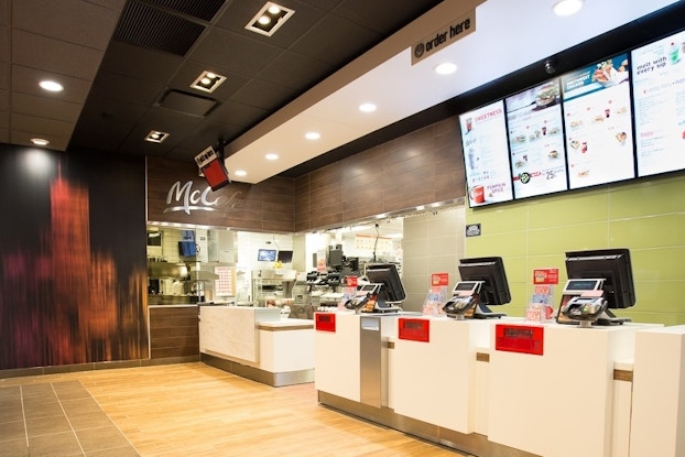  interior of mcdonald's in plainfield, illinois