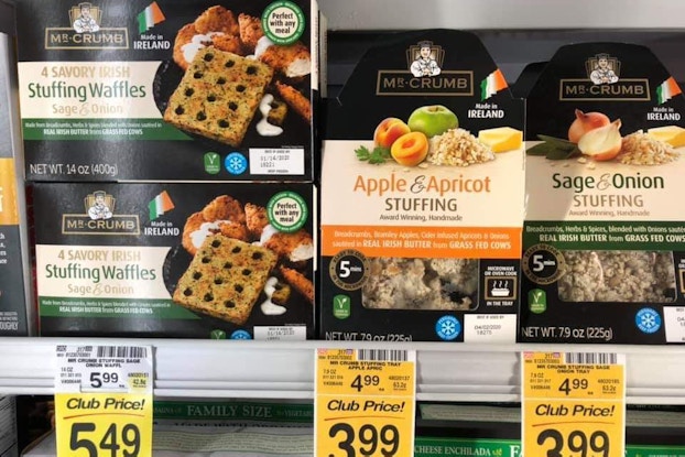 mr. crumb products on supermarket shelves