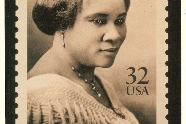  Madam CJ Walker stamp