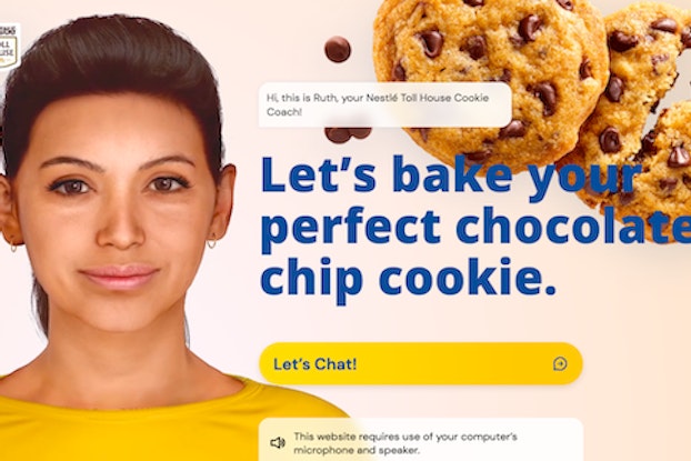 Ruth, Nestlé's AI "cookie coach."