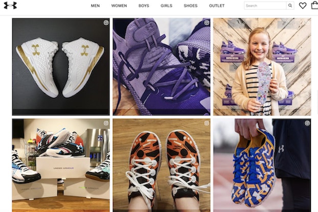 Under Armour User-Generated Content in E-Commerce
