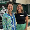 two women standing next to each other