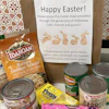 a group of food items on a table